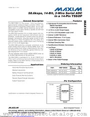 MAX1069BCUD+ datasheet pdf MAXIM - Dallas Semiconductor