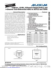 MAX1088ETA+T datasheet pdf MAXIM - Dallas Semiconductor