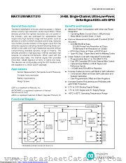 MAX11210EEE+T datasheet pdf MAXIM - Dallas Semiconductor