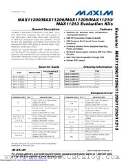 MAX11200EVKIT datasheet pdf MAXIM - Dallas Semiconductor