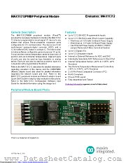 MAX11312PMB datasheet pdf MAXIM - Dallas Semiconductor