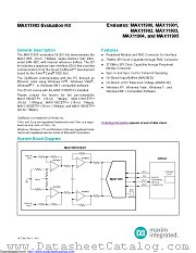 MAX11905EVKIT# datasheet pdf MAXIM - Dallas Semiconductor