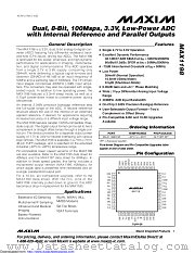 MAX1198ECM+ datasheet pdf MAXIM - Dallas Semiconductor