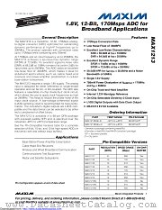 MAX1213 datasheet pdf MAXIM - Dallas Semiconductor