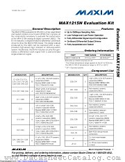 MAX1215NEVKIT datasheet pdf MAXIM - Dallas Semiconductor