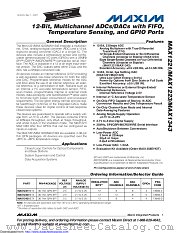 MAX1343 datasheet pdf MAXIM - Dallas Semiconductor