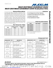 MAX12528EVKIT datasheet pdf MAXIM - Dallas Semiconductor