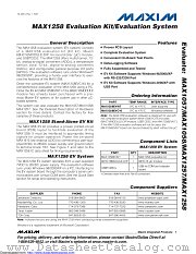 MAX1258EVKIT datasheet pdf MAXIM - Dallas Semiconductor
