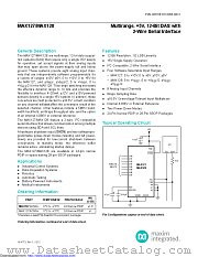MAX128BENG+ datasheet pdf MAXIM - Dallas Semiconductor