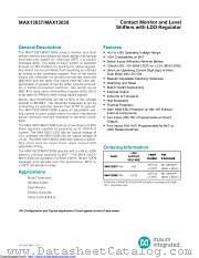 MAX13038ATX+ datasheet pdf MAXIM - Dallas Semiconductor