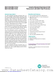 MAX13054ASA+T datasheet pdf MAXIM - Dallas Semiconductor