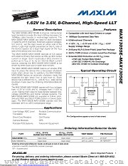 MAX13057E datasheet pdf MAXIM - Dallas Semiconductor
