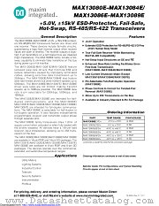 MAX13082E datasheet pdf MAXIM - Dallas Semiconductor