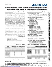 MAX1320ECM+T datasheet pdf MAXIM - Dallas Semiconductor