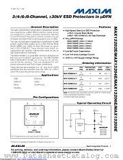 MAX13202EALT+T datasheet pdf MAXIM - Dallas Semiconductor
