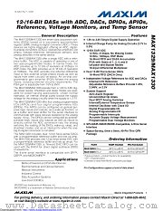 MAX1329 datasheet pdf MAXIM - Dallas Semiconductor