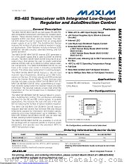 MAX13411EESA+ datasheet pdf MAXIM - Dallas Semiconductor