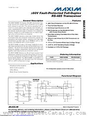 MAX13448E datasheet pdf MAXIM - Dallas Semiconductor