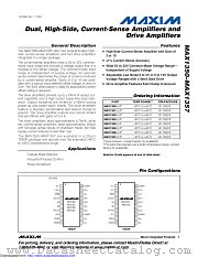 MAX1357 datasheet pdf MAXIM - Dallas Semiconductor