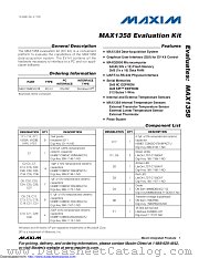 MAX1358EVKIT datasheet pdf MAXIM - Dallas Semiconductor
