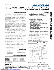 MAX1383 datasheet pdf MAXIM - Dallas Semiconductor
