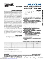 MAX1385BETM+ datasheet pdf MAXIM - Dallas Semiconductor