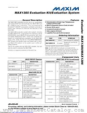 MAX1385EVKIT+ datasheet pdf MAXIM - Dallas Semiconductor