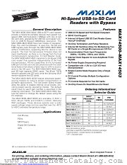 MAX14502 datasheet pdf MAXIM - Dallas Semiconductor