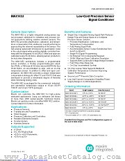 MAX1452CAE+ datasheet pdf MAXIM - Dallas Semiconductor