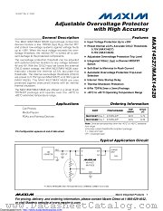 MAX14528ETA+ datasheet pdf MAXIM - Dallas Semiconductor