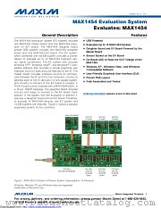 MAX1454EVSYS# datasheet pdf MAXIM - Dallas Semiconductor