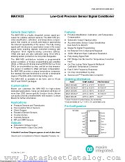 MAX1455AUE+T datasheet pdf MAXIM - Dallas Semiconductor