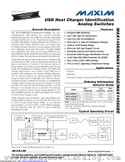MAX14566BEETA+T datasheet pdf MAXIM - Dallas Semiconductor