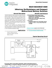 MAX14680EWC+T datasheet pdf MAXIM - Dallas Semiconductor