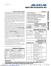 MAX1464EVKIT datasheet pdf MAXIM - Dallas Semiconductor