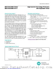 MAX14717DEMBD# datasheet pdf MAXIM - Dallas Semiconductor