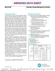 MAX14690NEWX+T datasheet pdf MAXIM - Dallas Semiconductor