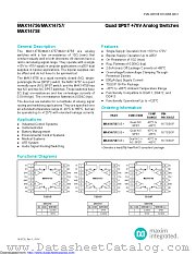 MAX14757EUE+T datasheet pdf MAXIM - Dallas Semiconductor