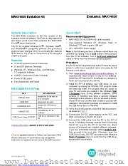 MAX14826EVKIT datasheet pdf MAXIM - Dallas Semiconductor