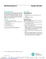MAX14850EVKIT# datasheet pdf MAXIM - Dallas Semiconductor