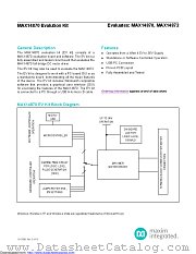 MAX14870EVKIT# datasheet pdf MAXIM - Dallas Semiconductor