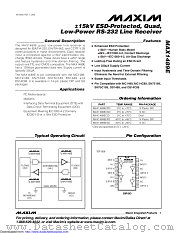 MAX1489ECSD+T datasheet pdf MAXIM - Dallas Semiconductor