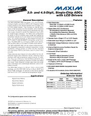 MAX1492CNI+ datasheet pdf MAXIM - Dallas Semiconductor