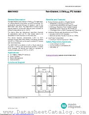 MAX14933AWE+T datasheet pdf MAXIM - Dallas Semiconductor