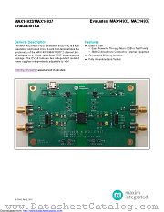 MAX14933WEVKIT datasheet pdf MAXIM - Dallas Semiconductor