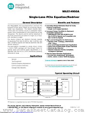 MAX14950ACTL+T datasheet pdf MAXIM - Dallas Semiconductor