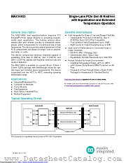 MAX14955ETL+ datasheet pdf MAXIM - Dallas Semiconductor