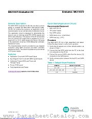 MAX14970EVKIT datasheet pdf MAXIM - Dallas Semiconductor