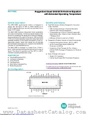 MAX14980 datasheet pdf MAXIM - Dallas Semiconductor