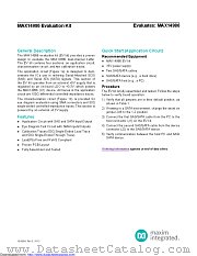 MAX14986EVKIT# datasheet pdf MAXIM - Dallas Semiconductor